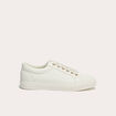 Baskets &agrave; lacets blanc femme
