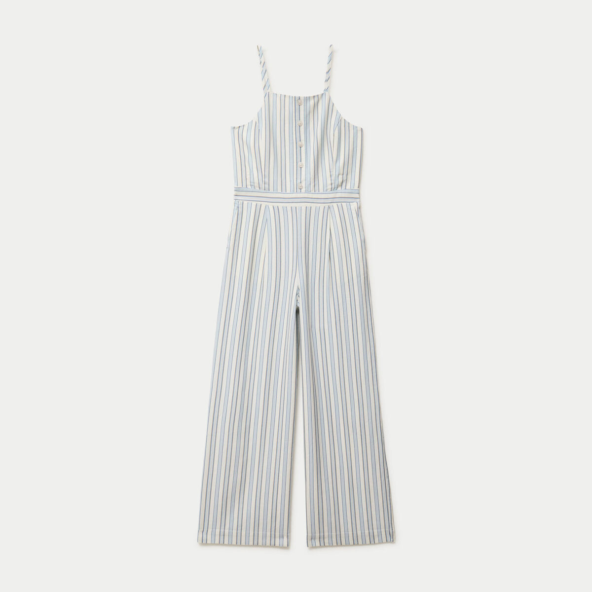 Combinaison large col am&eacute;ricain blanc femme