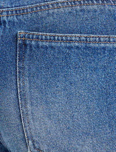Jean bootcut taille basse denim double stone femme