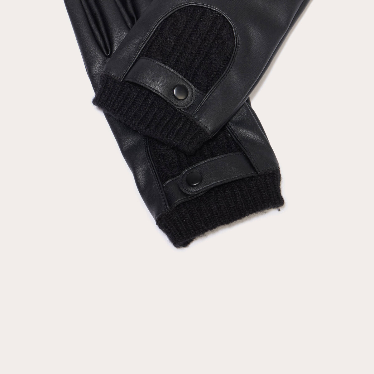 Gants noir femme