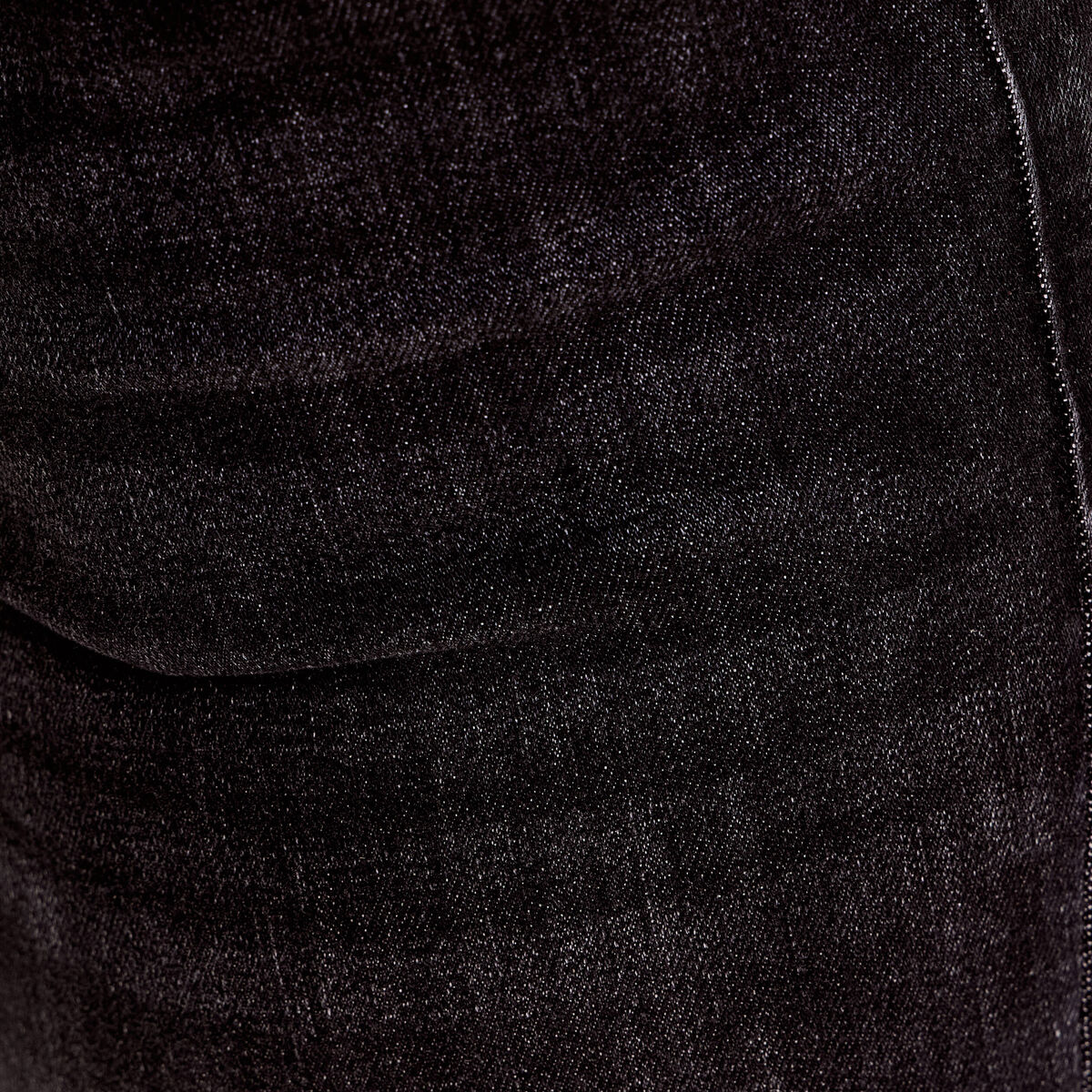 Jean skinny taille basse denim noir femme
