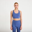 Brassi&egrave;re de sport fines bretelles bleu fonc&eacute; femme