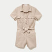 Combishort beige femme