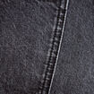 Bermuda en jean denim noir femme