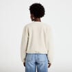 Veste cropped bas resserr&eacute; ecru femme