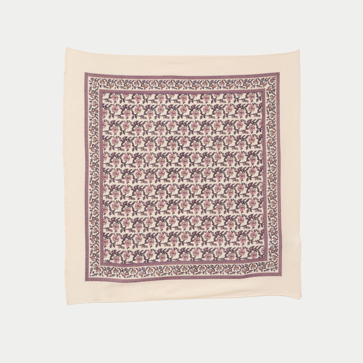 Foulard ecru femme