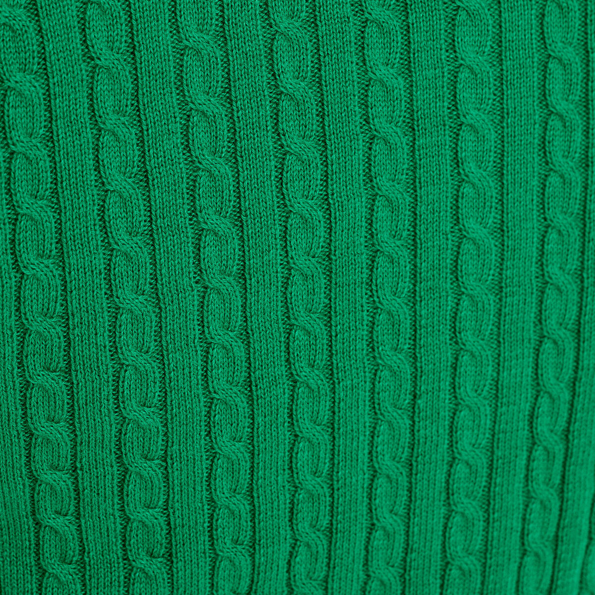 Gilet ajust&eacute; en coton manches longues vert pastel femme