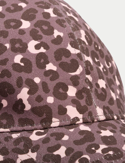 Casquette violet femme