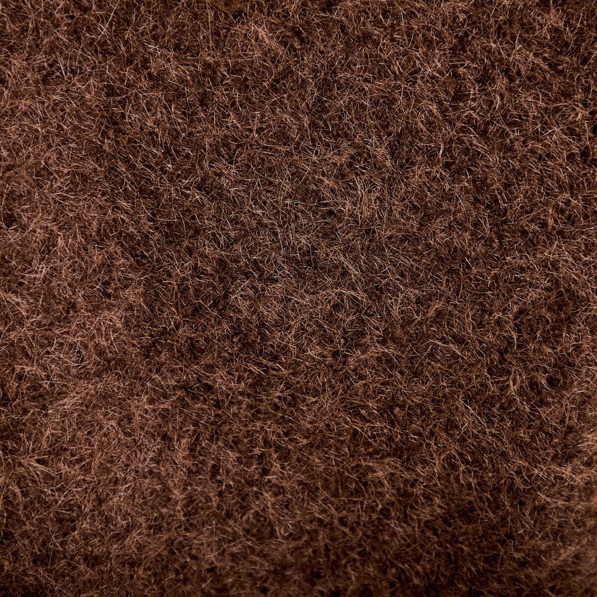 Veste sans manches effet polaire marron fonc&eacute; femme