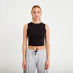 D&eacute;bardeur col rond activewear noir femme
