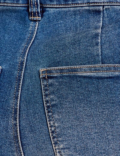 Combinaison pantalon en jean denim double stone femme