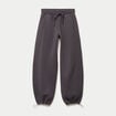 Jegging taille basse gris fonc&eacute; femme