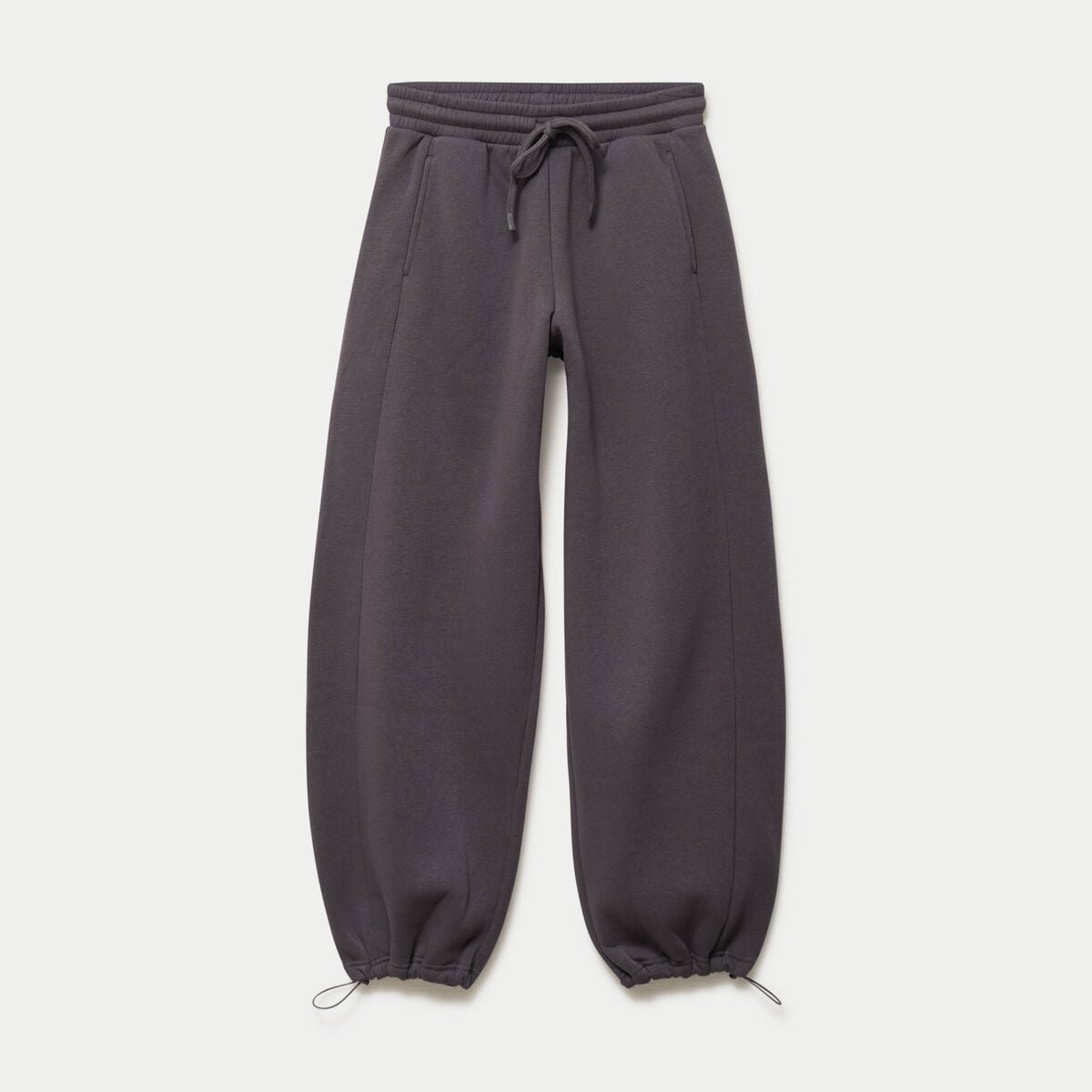 Jegging taille basse gris fonc&eacute; femme