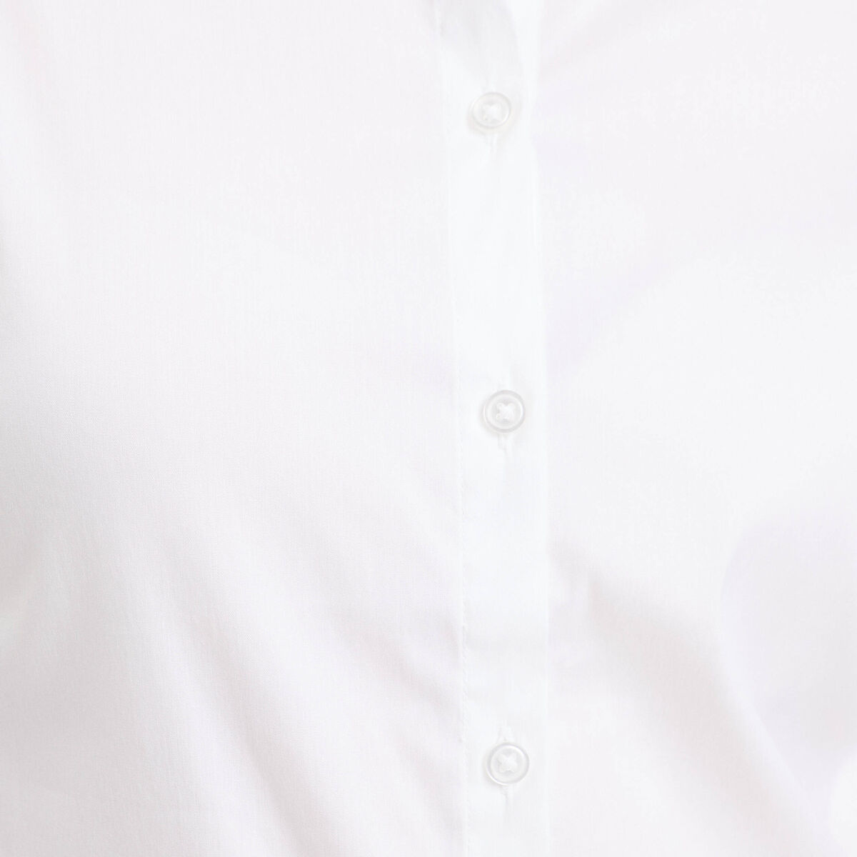 Chemise manches longues ecru femme