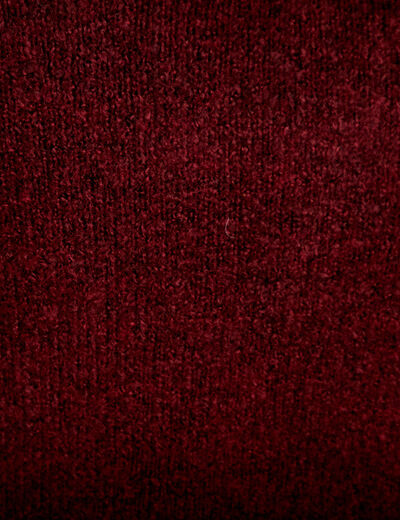 Pull manches longues bordeaux femme