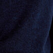 Pull manches longues bleu marine femme