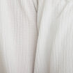 Blouse maille relief&eacute;e blanc femme