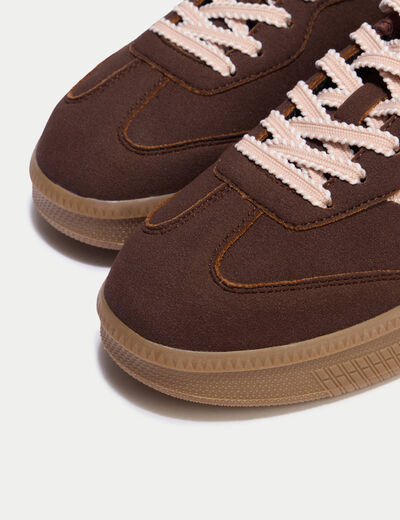Basket bordeaux femme
