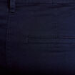 Pantalon chino 7/8&egrave;me bleu marine femme