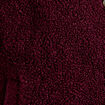 Veste sans manches fausse fourrure prune femme