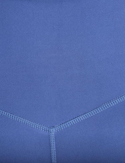 Legging taille haute activewear bleu fonc&eacute; femme