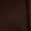 Veste chin&eacute;e col montant manches longues marron fonc&eacute; femme