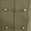 Veste officier vert kaki femme