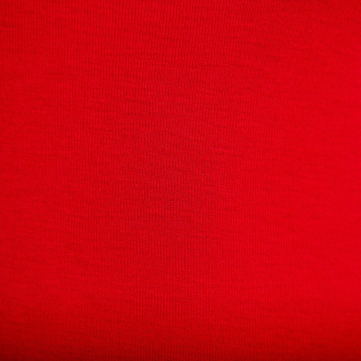 T-shirt ajust&eacute; col rond manches longues rouge femme