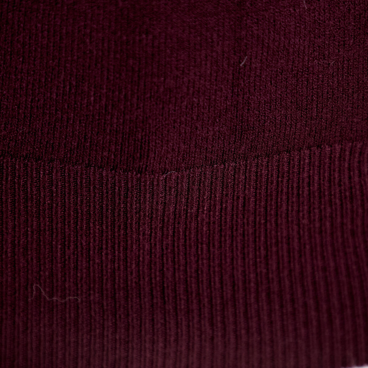 Pull oversize col bateau manches longues prune femme