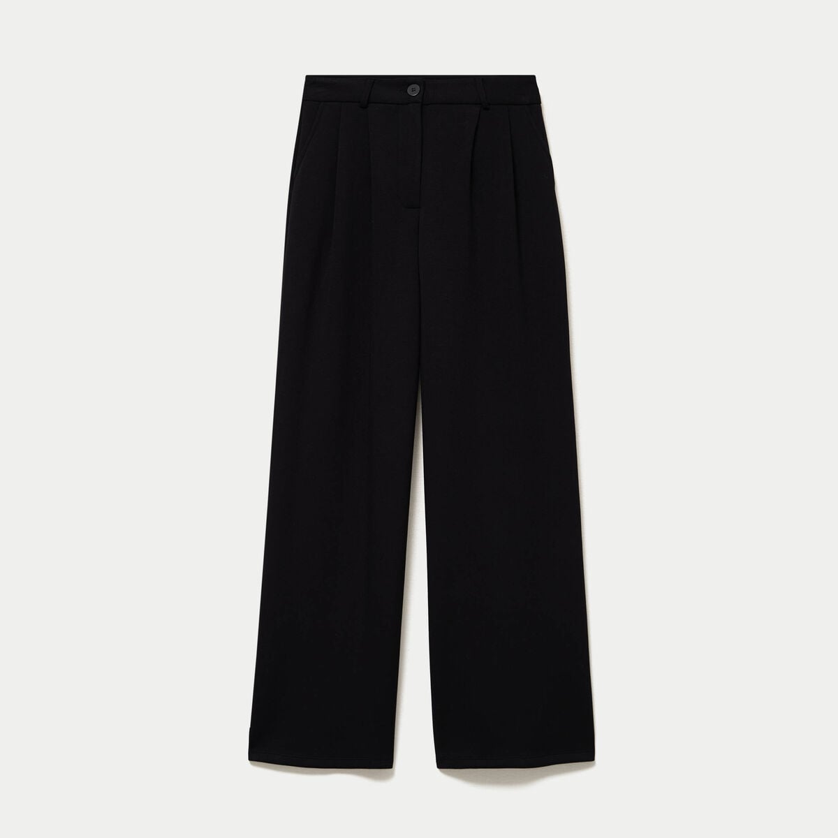 Pantalon bootcut taille standard noir femme