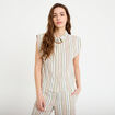 Chemise beige femme