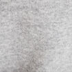 Pull &agrave; capuche gris clair femme