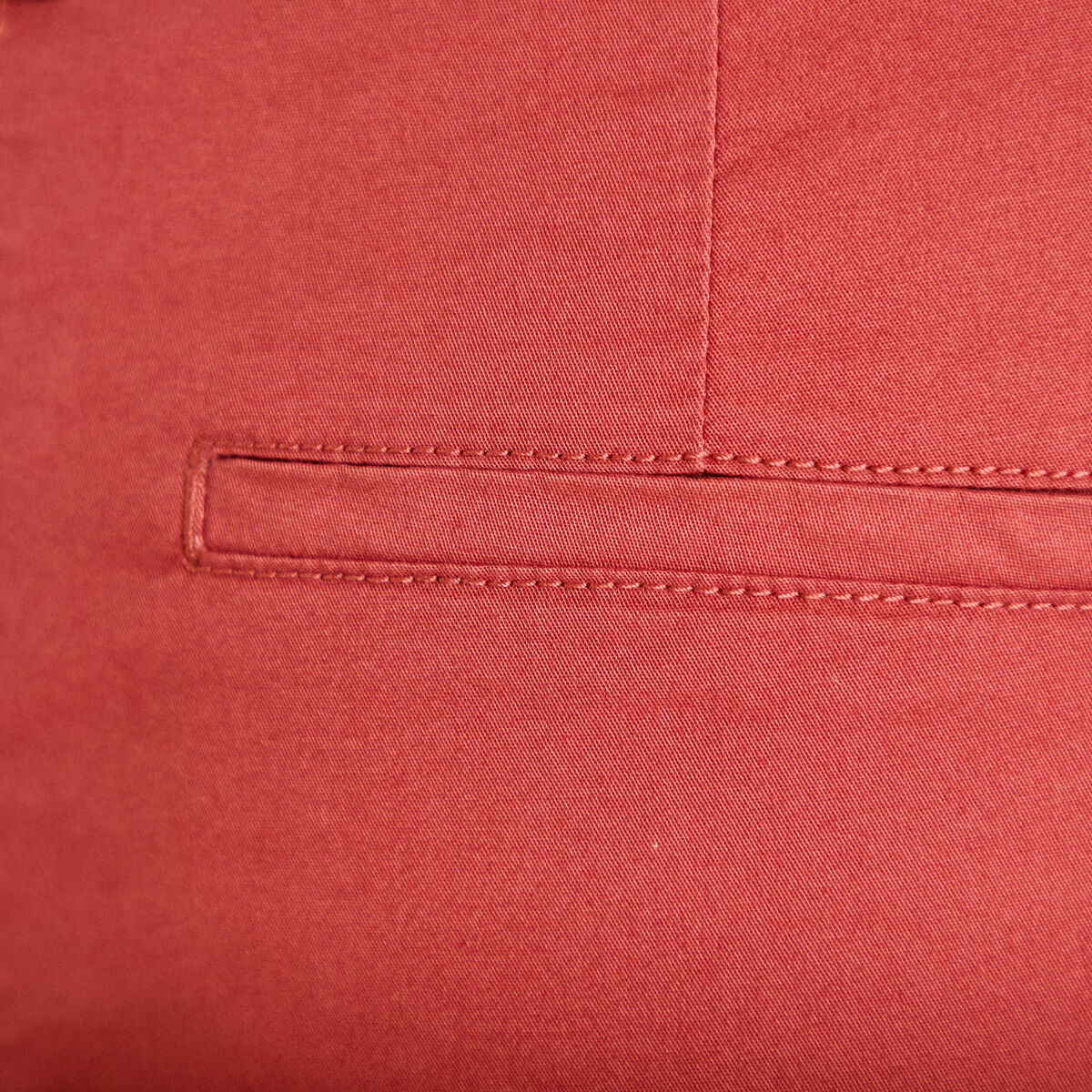 Pantalon chino 7/8&egrave;me vieux rose femme