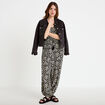 Combinaison sarouel fines bretelles noir femme