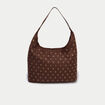 Sac aspect daim marron femme