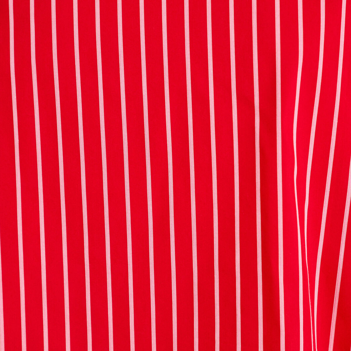 Chemise oversize manches longues rouge femme