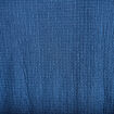Blouse brod&eacute;e bleu fonc&eacute; femme
