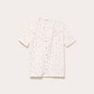 Blouse manches courtes blanc femme