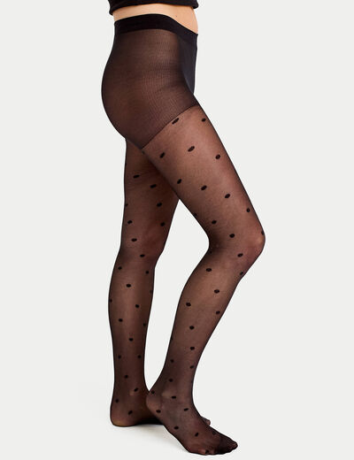 Collants noir femme