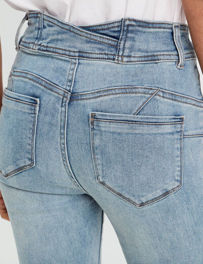 Jeans slim push-up denim double stone femme