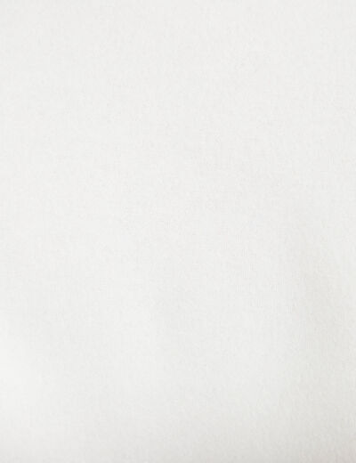 Sweat chemise 2-en-1 ecru femme