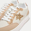 Basket couleur or femme