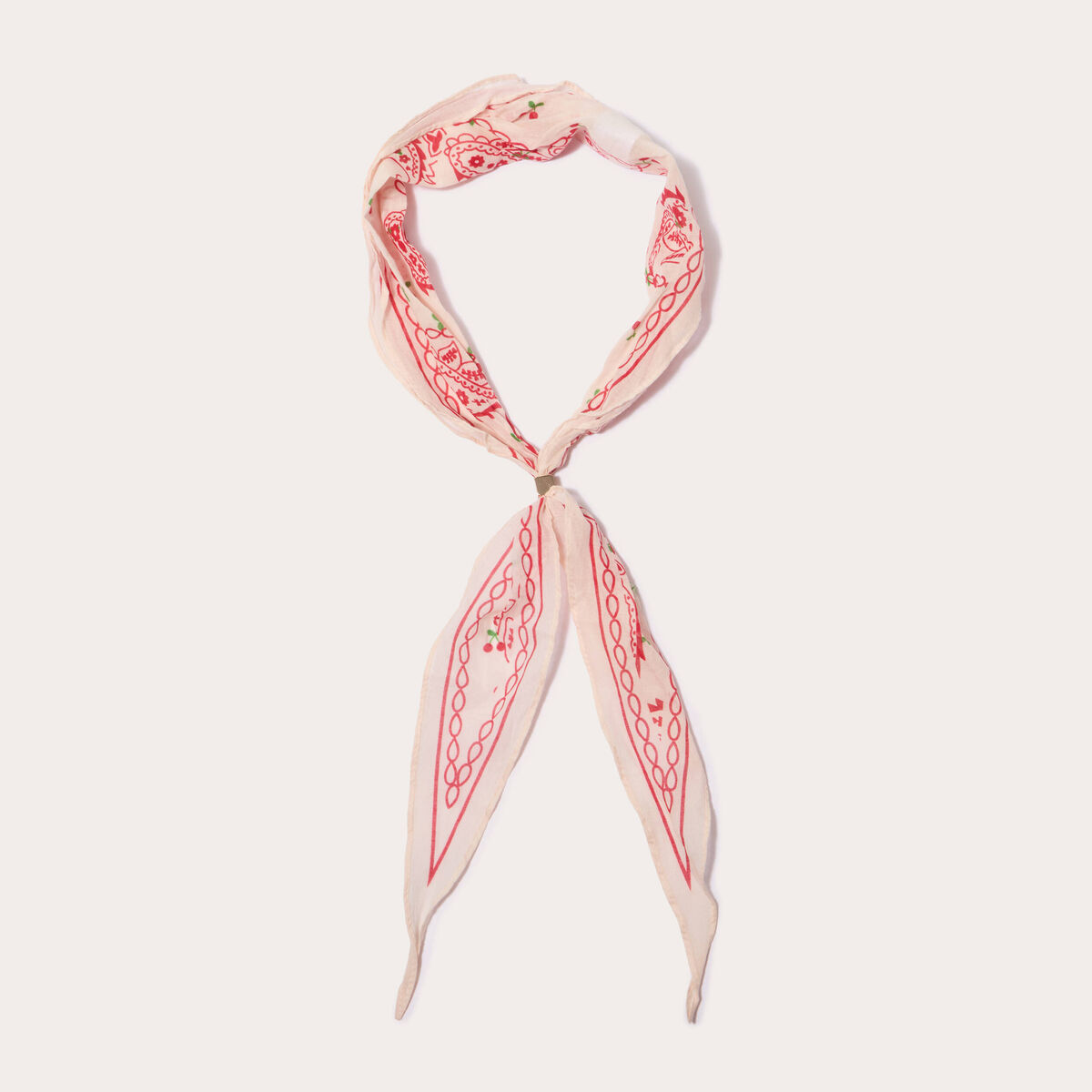 Foulard ecru femme