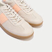 Basket jaune clair femme