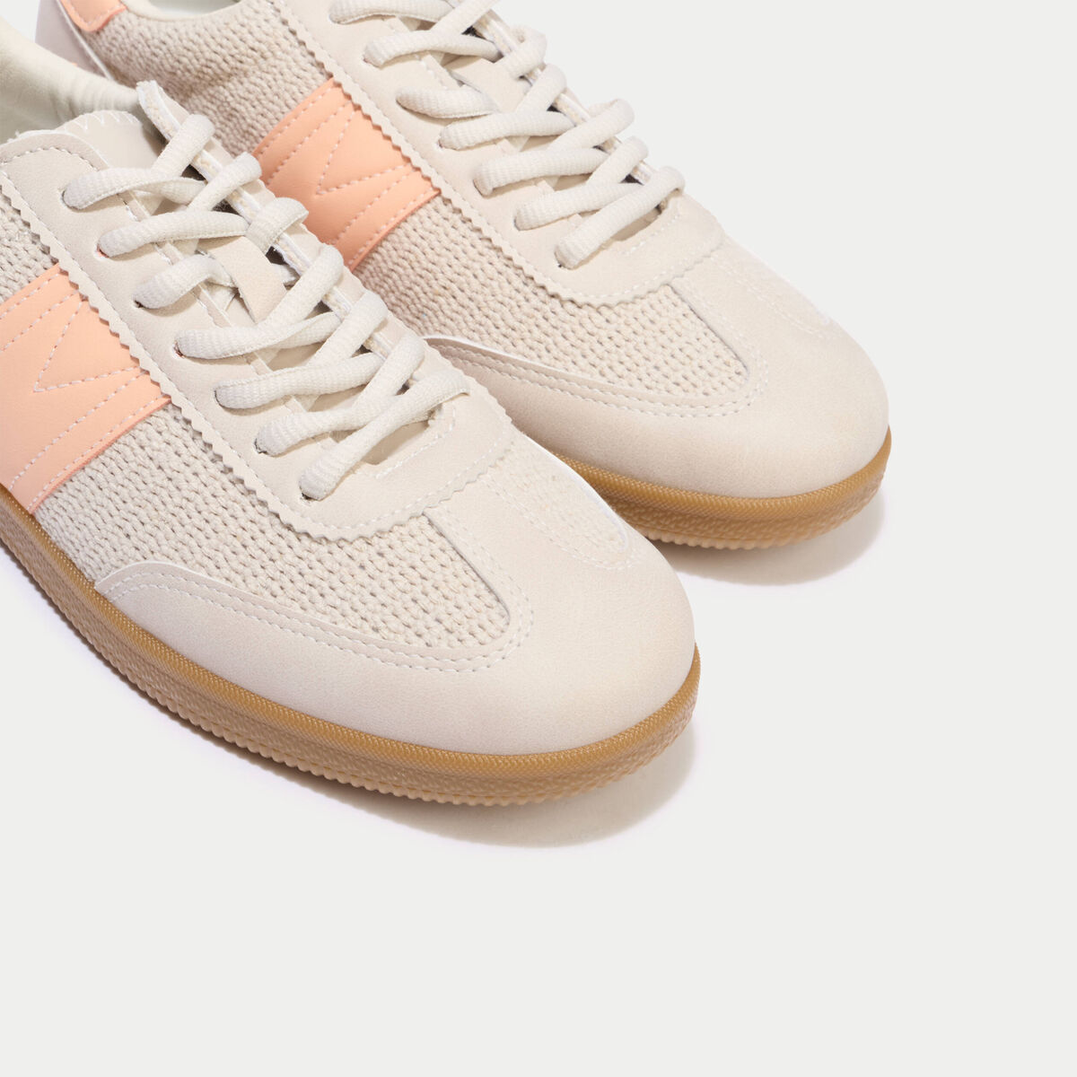 Basket jaune clair femme