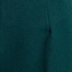 Pantalon large taille haute vert fonc&eacute; femme