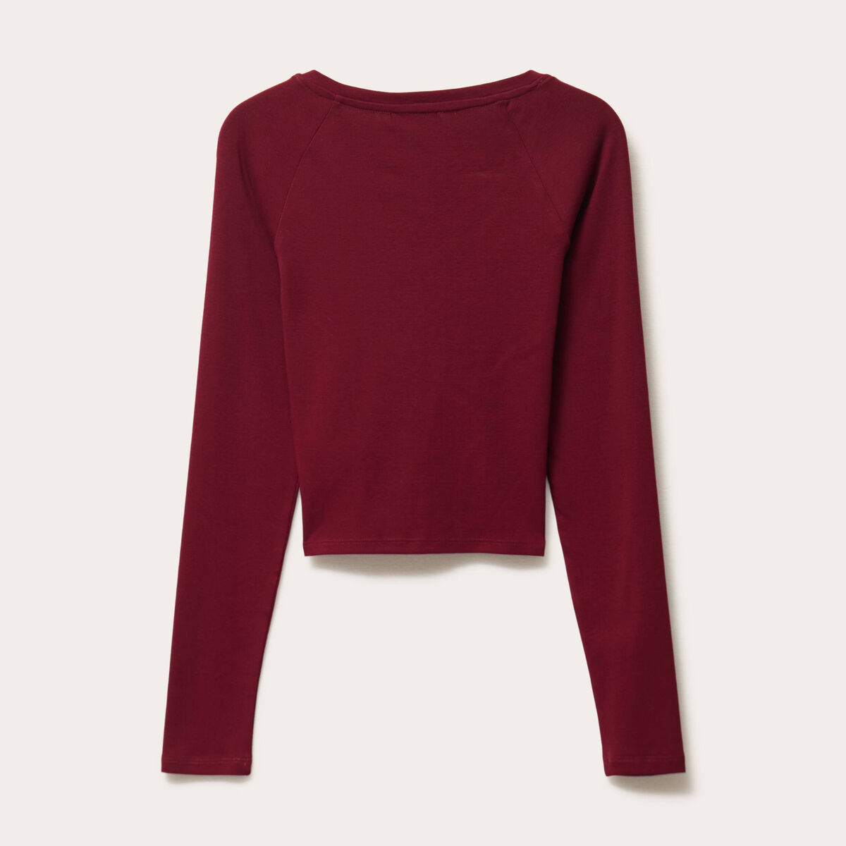 T-shirt Manches Longues Rouge Pour Femme - Taille Unique Par TU