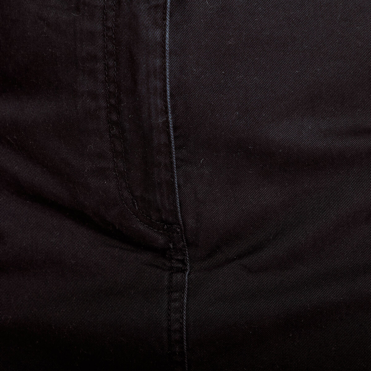 Jupe-short trap&egrave;ze courte noir femme