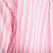 Blouse ample col tunisien manches 3/4 rose femme