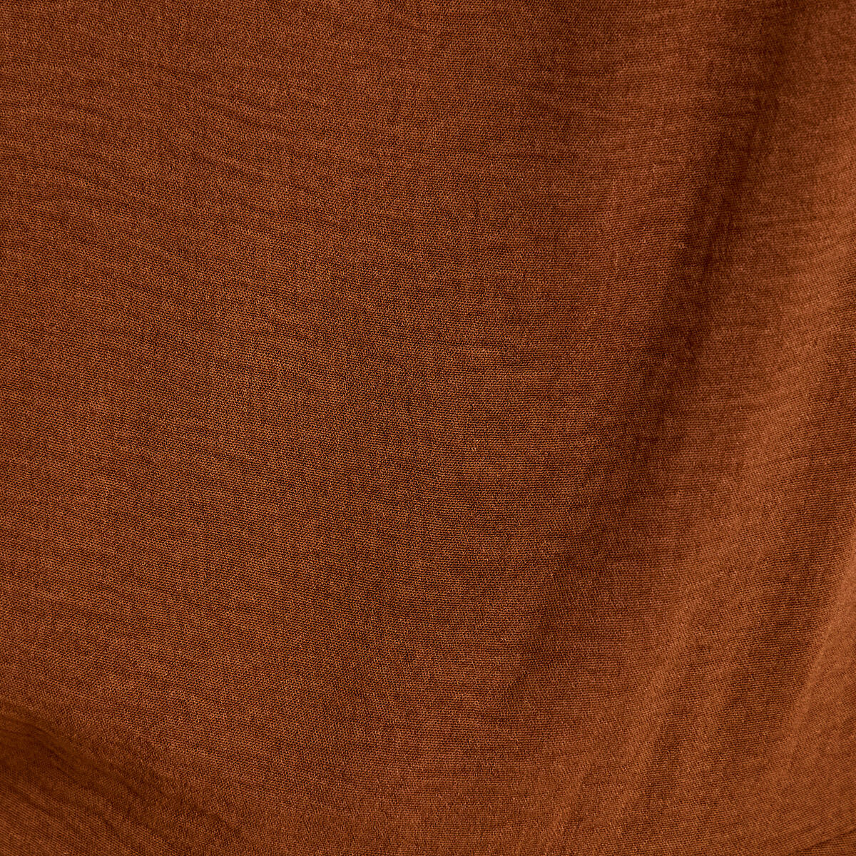 Combinaison large sans manches col rond marron femme